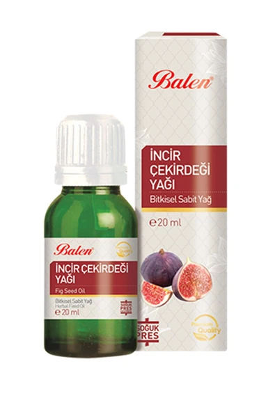 Incir Çekirdeği Yağı Doğal Bitkisel Sabit Yağ Içilebilir Soğuk Pres 20 Ml. ürün görseli 1