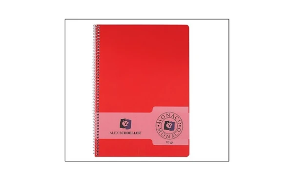 Alex Schoeller PP Kapak Spiralli Defter 70 gr A5 60 yp Çizgili ürün görseli 1