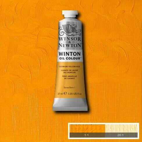 Winsor&Newton Winton Yagli Boya 37ml Cadmium Yellow Hue 109 (9) ürün görseli 1