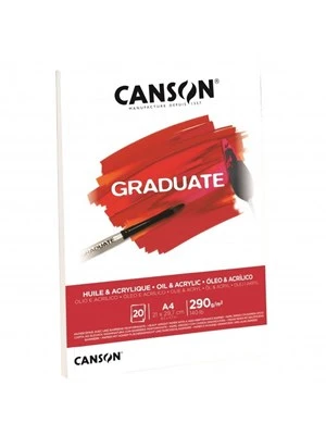 Canson Graduate Yagli Boya Akrilik Defteri A5 290 g 20 Yaprak ürün görseli 1