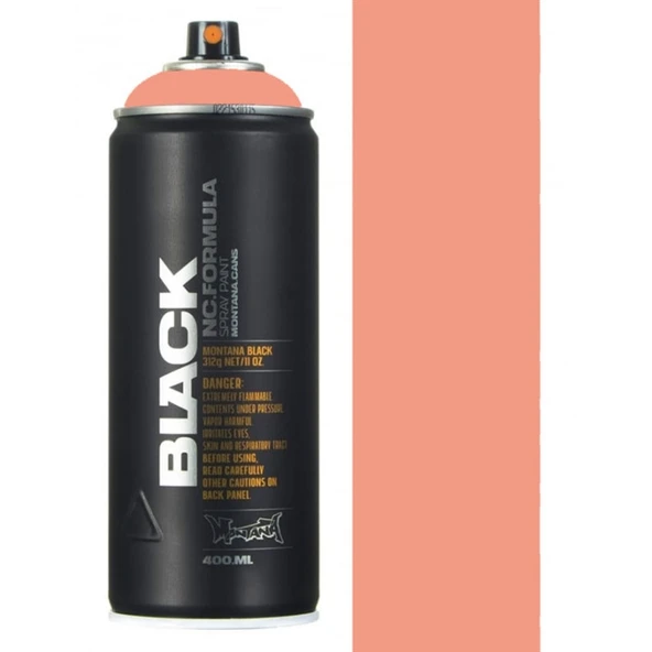 Montana Black Sprey Boya 400ml Mr. Crab BLK3220 ürün görseli 1