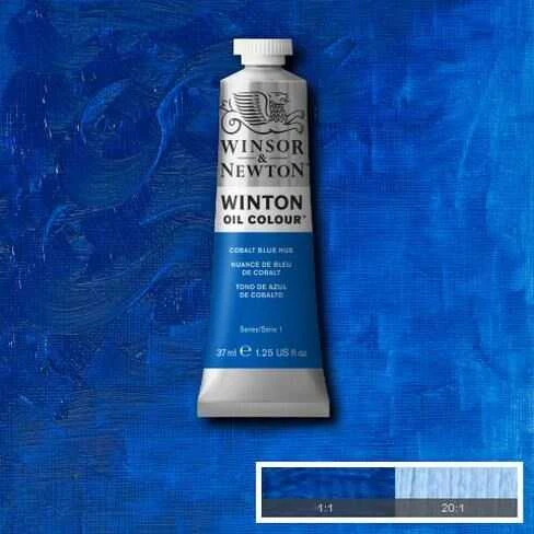 Winsor&Newton Winton Yagli Boya 37ml Cobalt Blue Hue 179 (15) ürün görseli 1