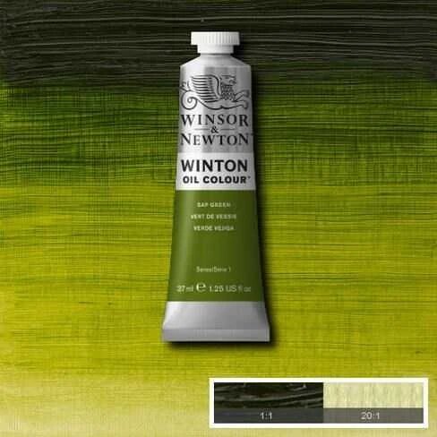 Winsor&Newton Winton Yagli Boya 37ml Sap Green 599 (37) ürün görseli 1