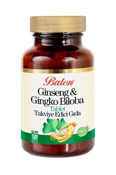 Ginseng & Gingko Biloba Tablet ürün görseli 1