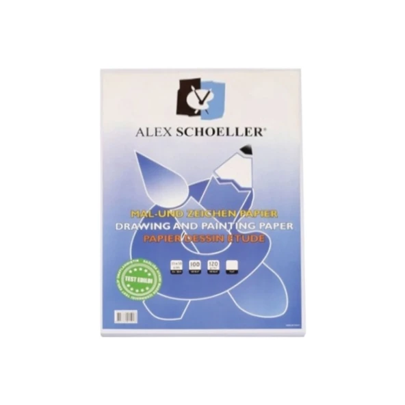 Alex Schoeller Çizim Kagidi 120 g 100'lü 35x50 cm ürün görseli 1
