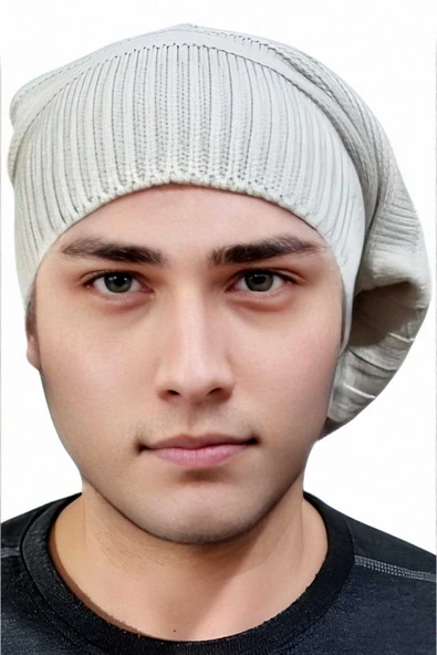 Erkek Kışlık Triko Örgü Bere ve Boyunluk - Resim 6