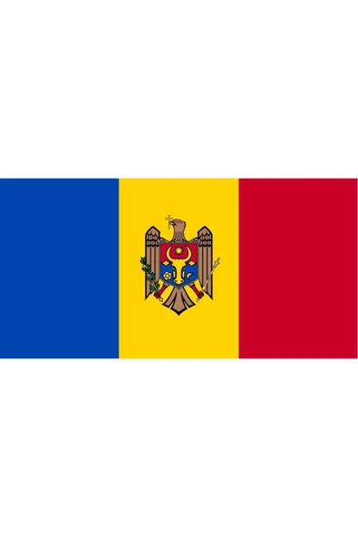 Moldova Gönder Bayrağı  70x105 cm. ürün görseli 1