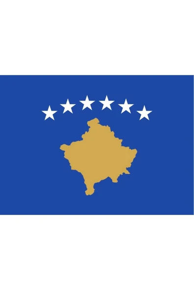 Kosova Gönder Bayrağı  100x150 cm. - Resim 7