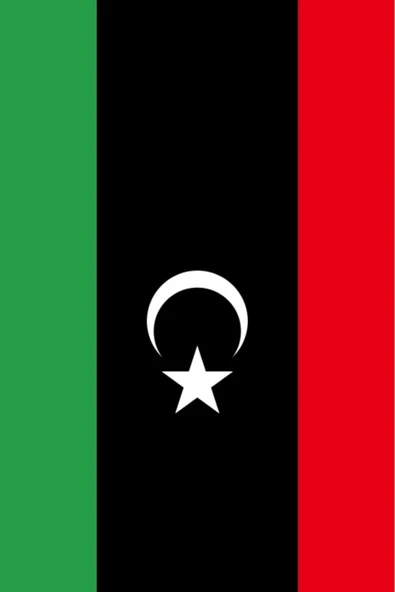 Libya Bayrağı  50x75 cm. - Resim 6