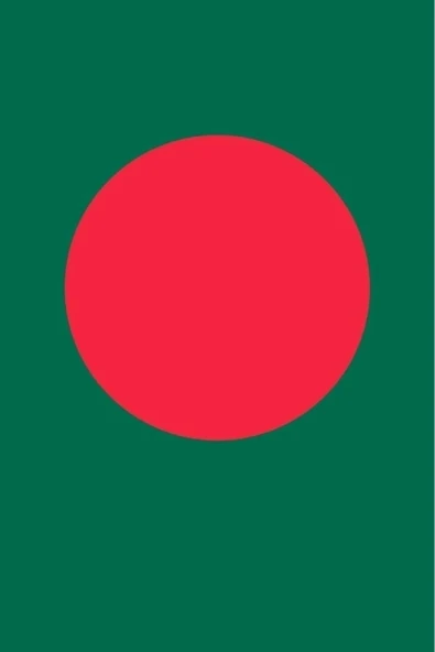 Bangladeş Bayrağı  30x45 cm. - Resim 2