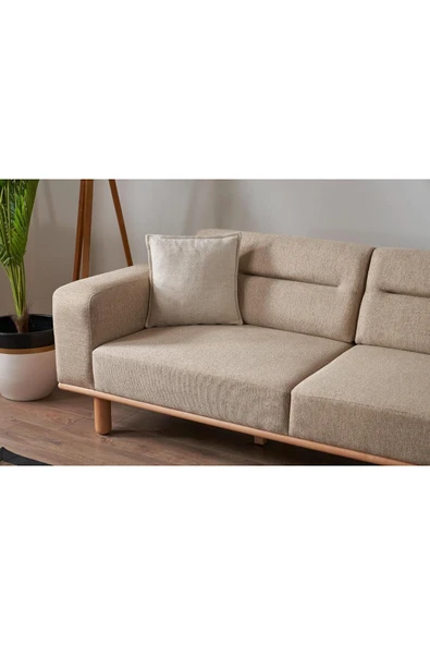 Ak sofa Bohem 3'Lü Kanape - Resim 3