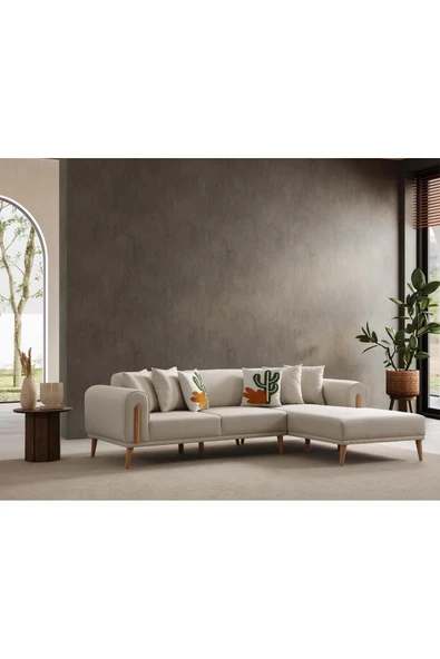 Ak sofa Leon Köşe+Berjer Sağ Köşe - Resim 3