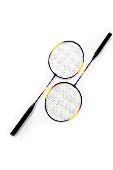 PEKİAL Badminton Seti 2 Raket 6 Top - Resim 4