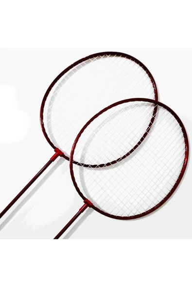 SLİPT Badminton Seti 2 Raket 6 Top - Resim 3