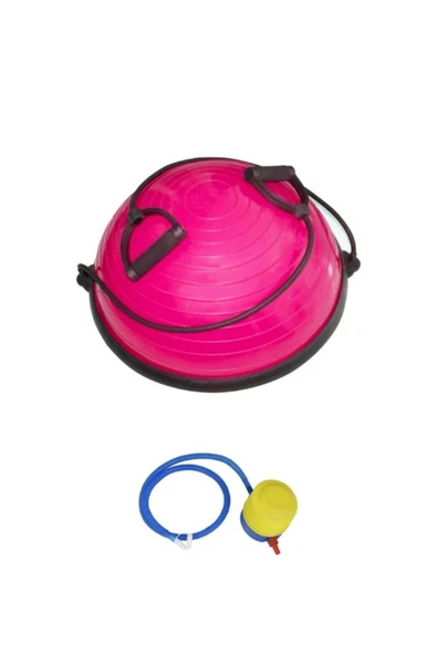 CKSPOR Yarım Denge Topu Pilates Aleti - Direnç Lastikli Bosuball Bosu Topu  CKS-38 ürün görseli 1