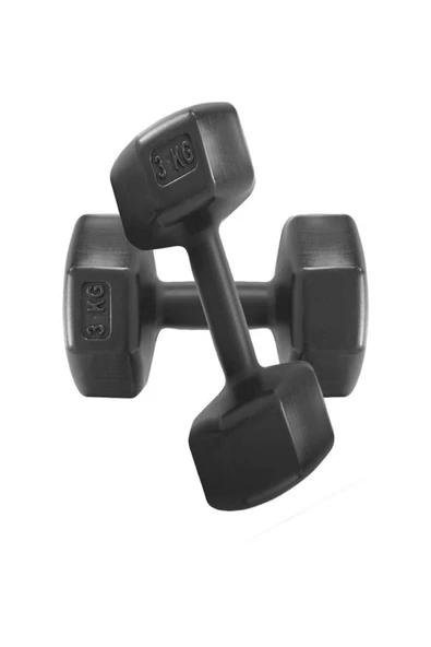 ARBEN TEDARİK 3 Kg X 2 Adet 6 Kg Dambıl Seti, Dumbell Set ürün görseli 1