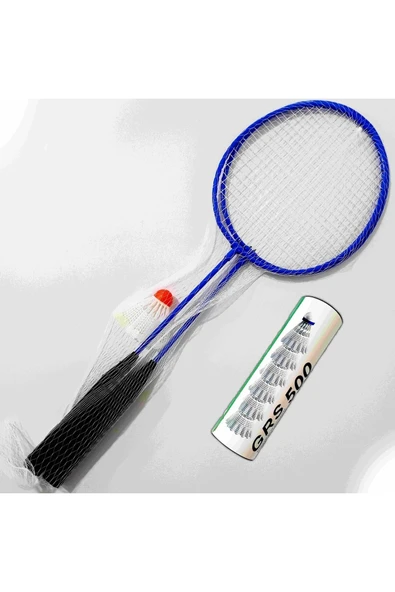 SLİPT Badminton Seti 2 Raket 6 Top ürün görseli 1