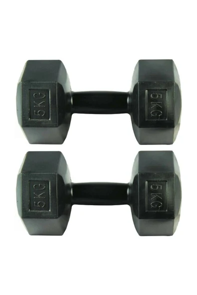 SPİN 5 Kg X 2 Adet 10 Kg Dambıl Seti, Dumbell Set ürün görseli 1
