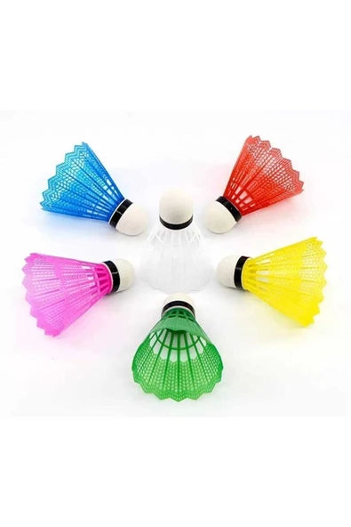 SLİPT 6 Adet Mantar Başlı Badminton Topu ürün görseli 1