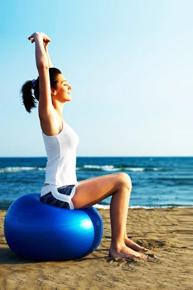 HAYATINIZI KOLAYLAŞTIRIN Pilates Topu 65 cm ürün görseli 1