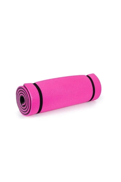 YUKON 16 Mm Pembe Siyah Çift Taraflı Pilates Minderi 180 Cm X 60 Cm X 1,6 Cm ürün görseli 1