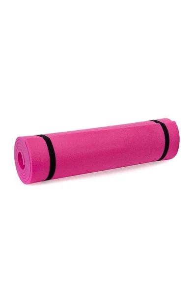 YUKON 10 mm Pembe Pilates Matı - Pilates Minderi - Egzersiz Minderi - Yer Matı 180 cm x 60 cm x 1 cm ürün görseli 1