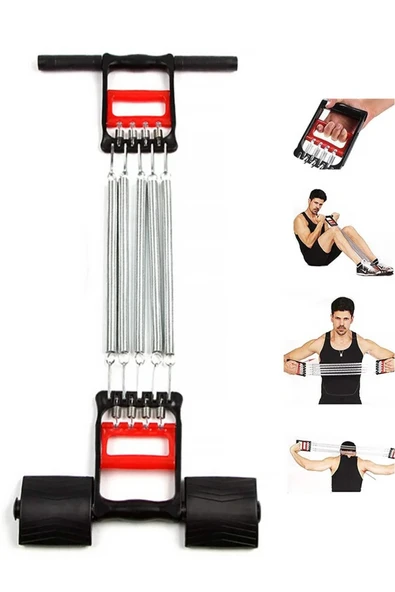SLİPT 5 Dirençli El Ayak Göğüs Yayı Çelik Yay Spor Aleti ürün görseli 1