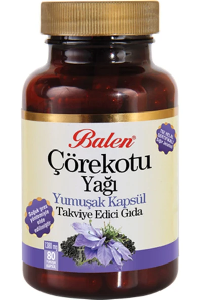 Çörekotu Yağı Yumuşak Kapsül ürün görseli 1