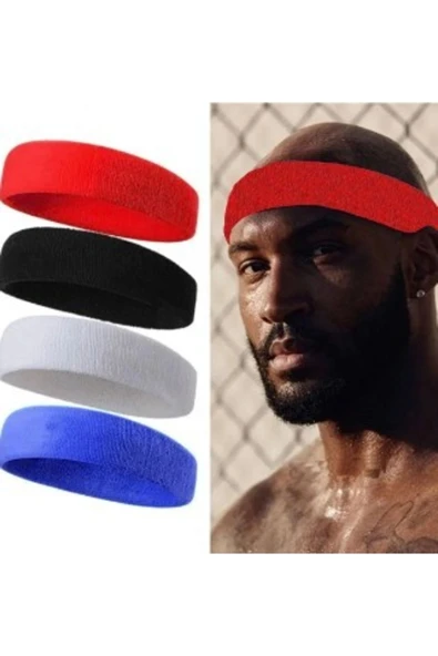 MONARK Slipt Sporcu Havlu Kafa Bandı Ter Bandı Headband Tenis Saç Bandı ürün görseli 1