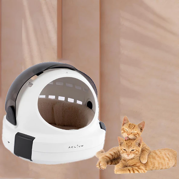 Aclıum Isıtıcılı Kapsül Kedi Evi 9w ürün görseli 1