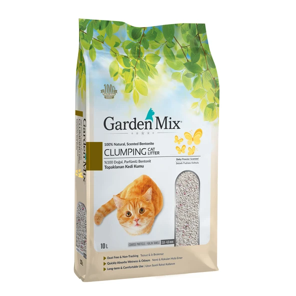 Gardenmıx Bentonit Bebek Pudrası Kalın 10l ürün görseli 1