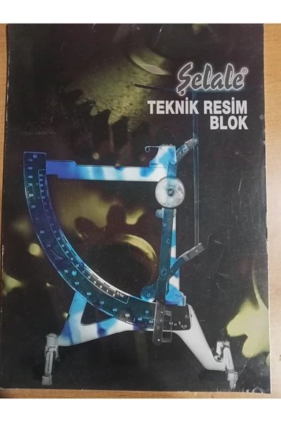 teknik resim blok u  2 cilt A4 ürün görseli 1