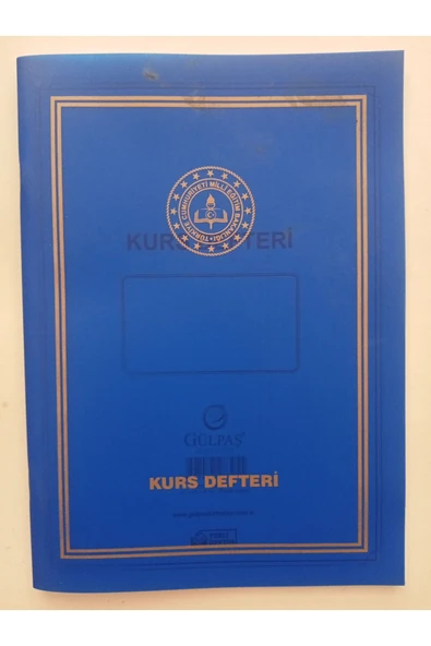 KURS DEFTERİ ürün görseli 1