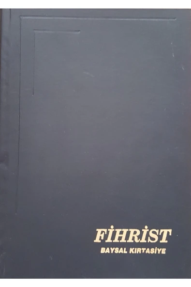 Fihrist Defter 8 Yapraklı ürün görseli 1