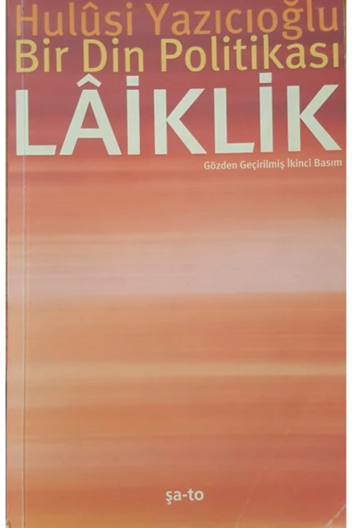 Bir Din Politikası Laiklik (2.el) ürün görseli 1