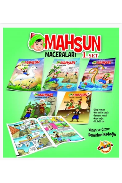 1. 5'lı Set Mahsun Serisi- 7938 (1. Set 5 Kitap) Çizgi Roman ürün görseli 1