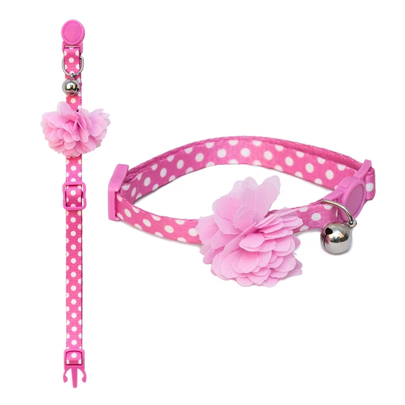 Eastland Pembe Çiçekli Kedi Boyun Tasması ürün görseli 1