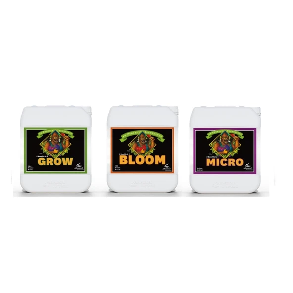 Advanced Nutrients Grow Micro Bloom 10 Litre Set ürün görseli 1