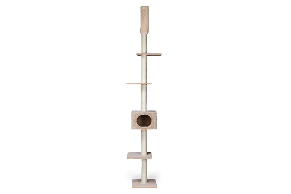 Karlıe Tırmalama Ağacı Bej 35x35x263 ürün görseli 1