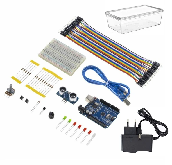 Robotik Kodlama Arduino Uno Başlangıç Seti Adaptörlü - Resim 2
