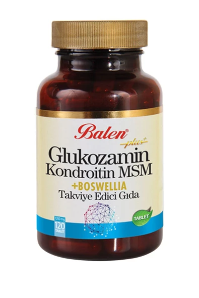 Glukozamin & Kondroitin & Msm & Boswellia (AKGÜNLÜK) Tablet Takviye Edici Gıda 120 Tablet Glukosamin ürün görseli 1