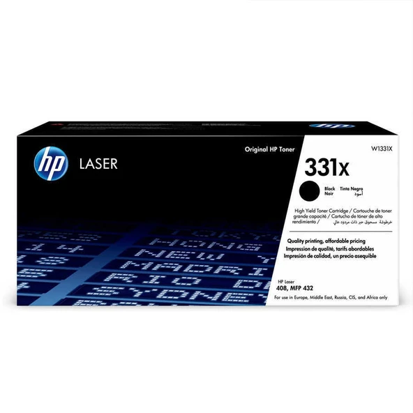 HP 331X-W1331X Orjinal Toner Yüksek Kapasiteli ürün görseli 1