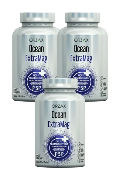 Ocean Extramag P5P 120 Tablet x 3 Adet ürün görseli 1
