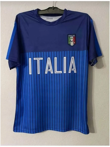 Italya Cio Baba 2023/24 Özel Üretim Forması Mavi ürün görseli 1