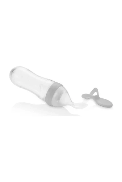 BABYJEM Sıkmalı Kaşık Gri ürün görseli 1