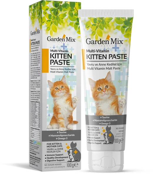 Garden Mix Kedi Kitten Multivitamin Macun 100 Gram ürün görseli 1
