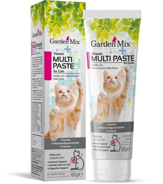 Garden Mix Kedi Multivitamin Macun 100 Gram ürün görseli 1