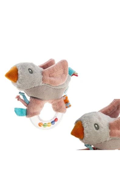 BABYJEM Çıngırak Lori 859 Pudra - Resim 3