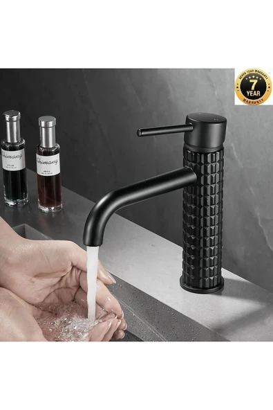 Banyo Lavabo Bataryası Siyah Renk Yeni Model 7 Yıl Garantili Ithal ürün görseli 1