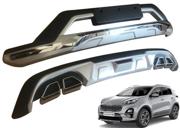 Kia Sportage 2019+Sonrası Uyumlu Ön Arka Difüzör ürün görseli 1